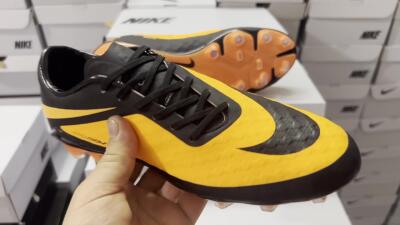 Men's Nike Hypervenom Phantom FG Football Boots - Orange/Black