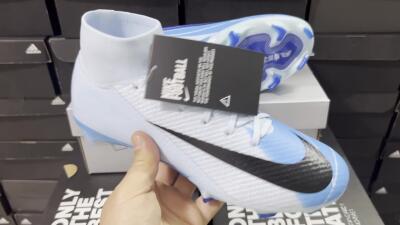 Men's Nike Air Zoom Mercurial Superfly 10 Elite FG Football Boots - Jade/Blue/Black