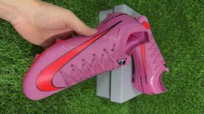 Unisex Nike Air Zoom Mercurial Vapor 16 Elite FG Football Boots - Red/Black/Orange