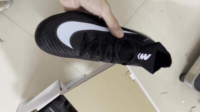 Unisex Nike Air Zoom Mercurial Superfly 10 Elite FG Football Boots - Black/Jade