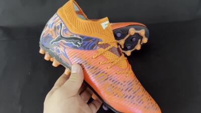 Men's Puma Future 8 Ultimate MG Football Boots - Red/Blue/Black