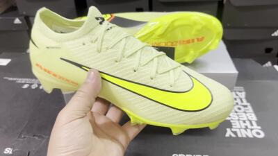 Unisex Nike Air Zoom Mercurial Vapor 16 Elite FG Football Boots - Yellow/Black/Red