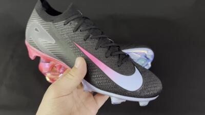 Men's Nike Air Zoom Mercurial Vapor 16 Elite FG Football Boots - Black/Jade/Pink