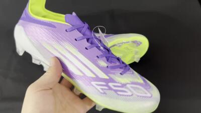 Unisex Adidas F50+ Elite FG Football Boots - Blue/Yellow/Silver