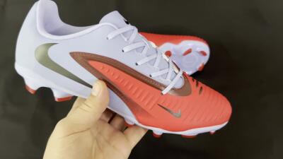 Men's Nike Phantom 6 Elite FG Football Boots - Red/Blue/Black