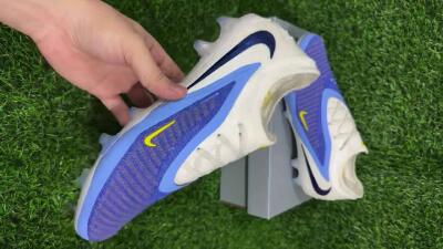 Unisex Nike Phantom 6 Elite Low FG Football Boots - Blue/White/Black
