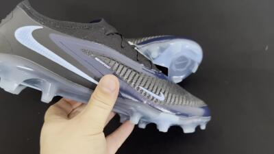 Unisex Nike Phantom 6 Elite Low FG Football Boots - Black/Blue/Jade