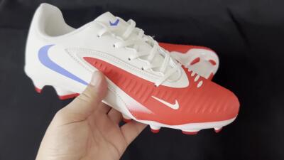 Men's Nike Phantom 6 Elite Low FG Football Boots - Red/White/Blue
