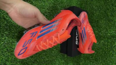 Unisex Adidas F50 Elite FG Football Boots - Red/Blue/Silver
