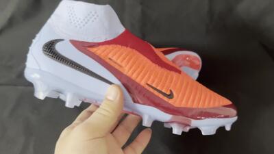 Unisex Nike Phantom 6 Elite FG Football Boots - Red/Blue/Black