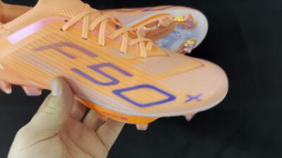 Unisex Adidas F50 Elite FG Football Boots - Red/Blue/Silver