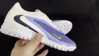 Men's Nike Phantom 6 Elite TF Football Shoes - Blue/White/Jade