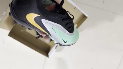 Unisex Nike Phantom 6 Low Elite TF Football Shoes - Teal/Black/Rose