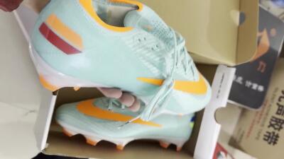 Unisex Nike Air Zoom Mercurial Vapor 16 Elite FG Football Boots - Aqua/Coral Orange/Fresh Mint