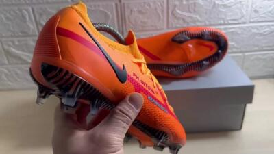 Men's Nike Phantom GT 2 Elite FG Football Boots - Orange/Black