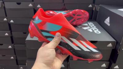 Men's Adidas X Speedportal+ FG Football Boots - Orange/Black