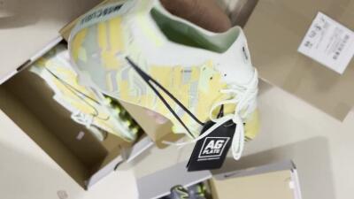 Men's Nike Air Zoom Mercurial Vapor 15 Elite FG Football Boots - Orange/Green/Black