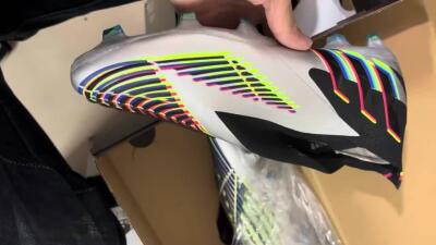 Unisex Adidas Predator FIFA World Cup Qatar 2022 Edge+ FG Football Boots - Silver/Black