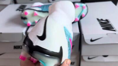 Men's Nike Phantom GX Elite DF FG Football Boots - Blue/White/Pink