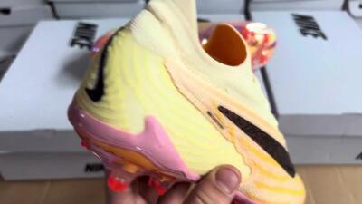 Men's Nike Phantom GX Elite FG Football Boots - Orange/Black