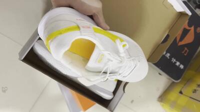 Men's Nike Streetgato IC Football Shoes - Grey/White/Yellow