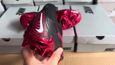 Men's Nike Phantom GX Elite FG Football Boots - Black/White