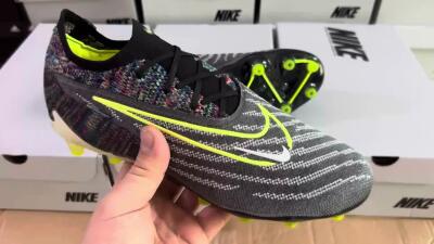 Men's Nike Phantom GX Elite AG Football Boots - Grey/Green