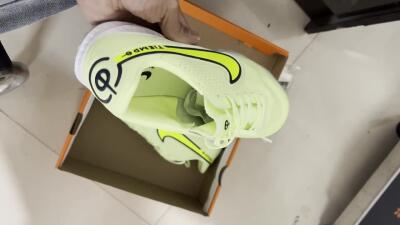 Men's Nike React Tiempo Legend 9 Pro TF Football Shoes - Green/Black