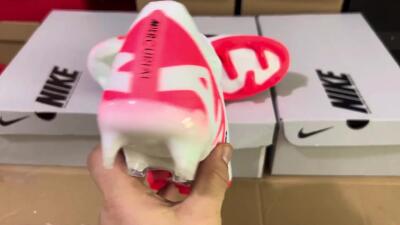 Men's Nike Air Zoom Mercurial Vapor 15 Elite FG Football Boots - White/Black/Red