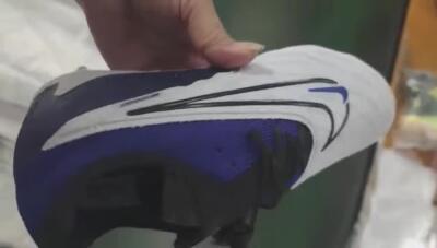 Men's Nike Phantom GX Elite FG Football Boots - White/Blue/Black