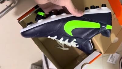 Men's Nike Premier 3 FG Football Boots - Blue/Green