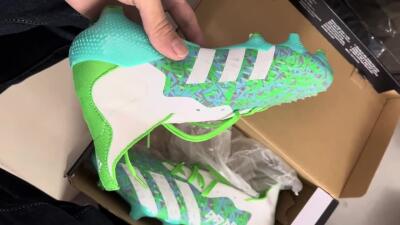 Men's Adidas Predator Freak.1 FG Football Boots - Blue/White/Grey