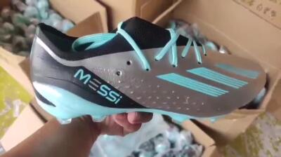 Unisex Adidas X Speedportal .1 2022 World Cup Boots FG Football Boots - Silver/Blue/Black