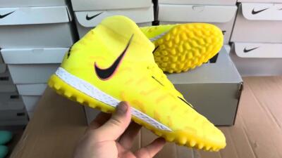Unisex Nike Phantom Luna Elite NU TF Football Shoes - Yellow/Red/Black