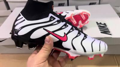 Men's Nike Air Zoom Mercurial Superfly 9 Elite FG Football Boots - White/Black/Red