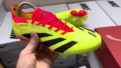 Men's Adidas Predator Accuracy.1 FG Football Boots - Green/Red/Black