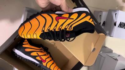 Men's Nike Air Zoom Mercurial Vapor 15 Elite IC Football Shoes - Yellow/Black/Red