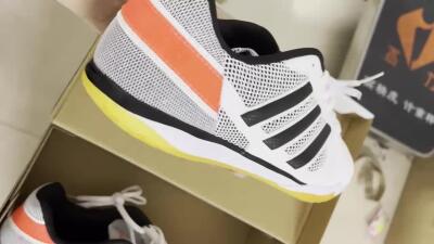 Men's Adidas Top Sala IC Football Shoes - White/Black/Red