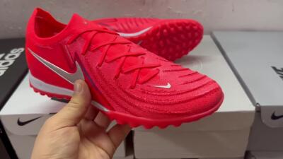 Men's Nike Phantom Luna 2 Elite TF Football Shoes - Red/Black/Blue/White