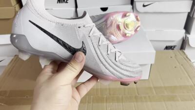 Unisex Nike Phantom Luna Elite NU FG Football Boots - Grey/Black/Blue