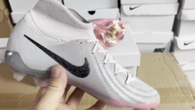 Unisex Nike Phantom Luna Elite NU FG Football Boots - Grey/Black/Blue