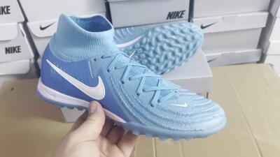 Unisex Nike Phantom Luna Elite TF Football Shoes - Jade/White/Blue