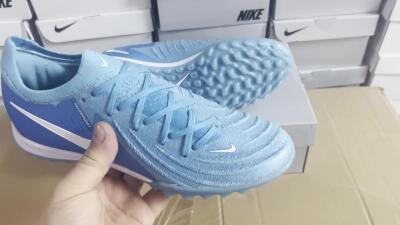 Unisex Nike Phantom Luna Elite TF Football Shoes - Jade/White/Blue